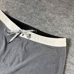 Rip Curl Boardshorts Mens Gray Ultimate Stretch Boardshop Swim Trunks XL